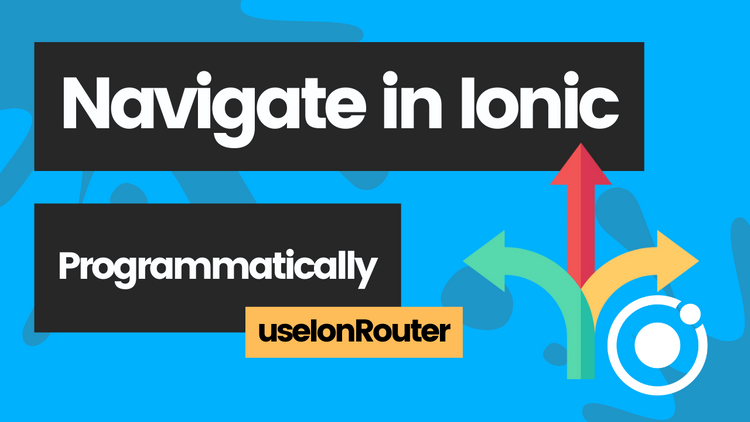 How to use the useIonRouter hook to navigate programmatically